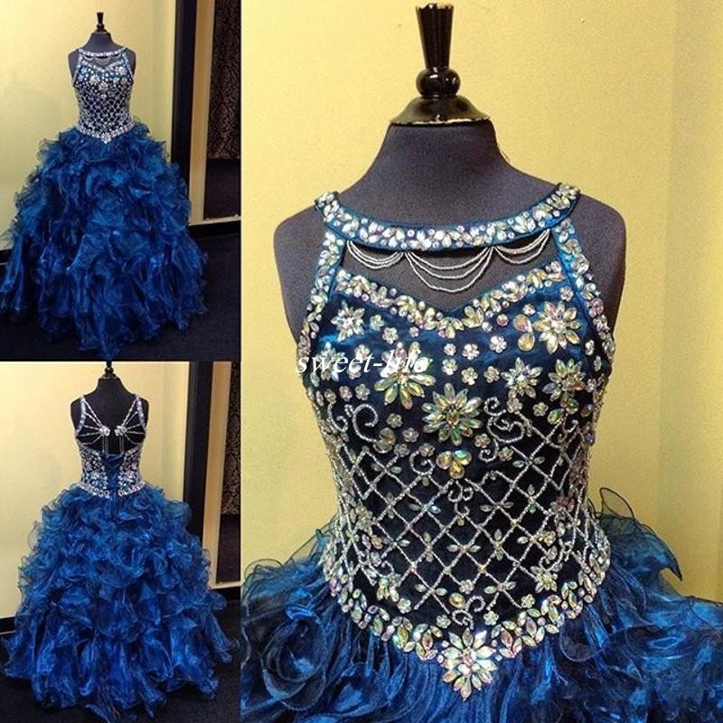 Luxury Glitz Toddler Girls Pageant Dresses 2020 Ball Gown Crystal Beaded Puffy Tiered Organza Skirt Infant Flower Girls Dresses Custom Made, Burgundy
Luxury Glitz Toddler Girls Pageant Dresses 2020 Ball Gown Crystal Beaded Puffy Tiered Organza Skirt Infant Flower Girls Dresses Custom Made, Burgundy