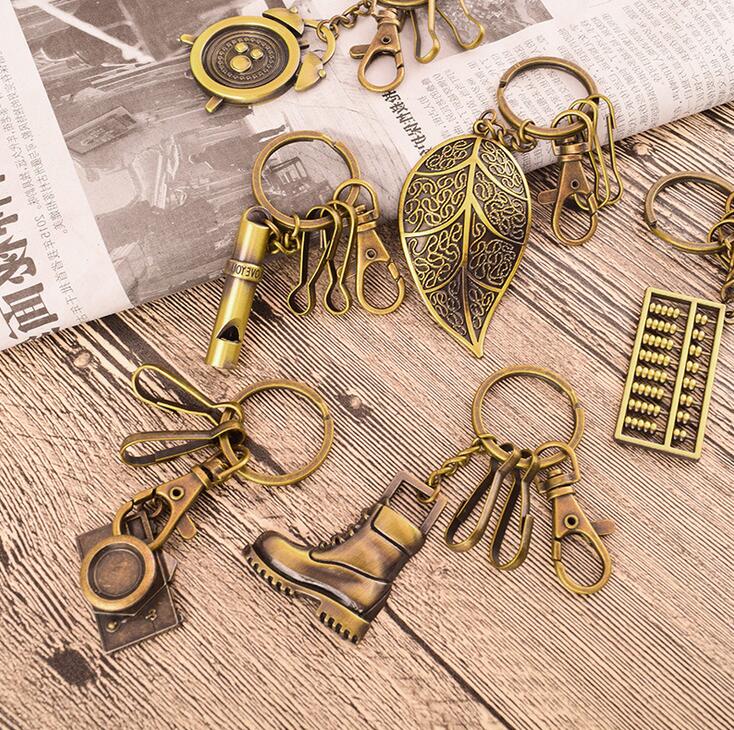 Exquisite mini bronze stainless steel key ring personalized creative retro key chain pendant KR031 Keychains mix order 20 pieces a lot
Exquisite mini bronze stainless steel key ring personalized creative retro key chain pendant KR031 Keychains mix order 20 pieces a lot