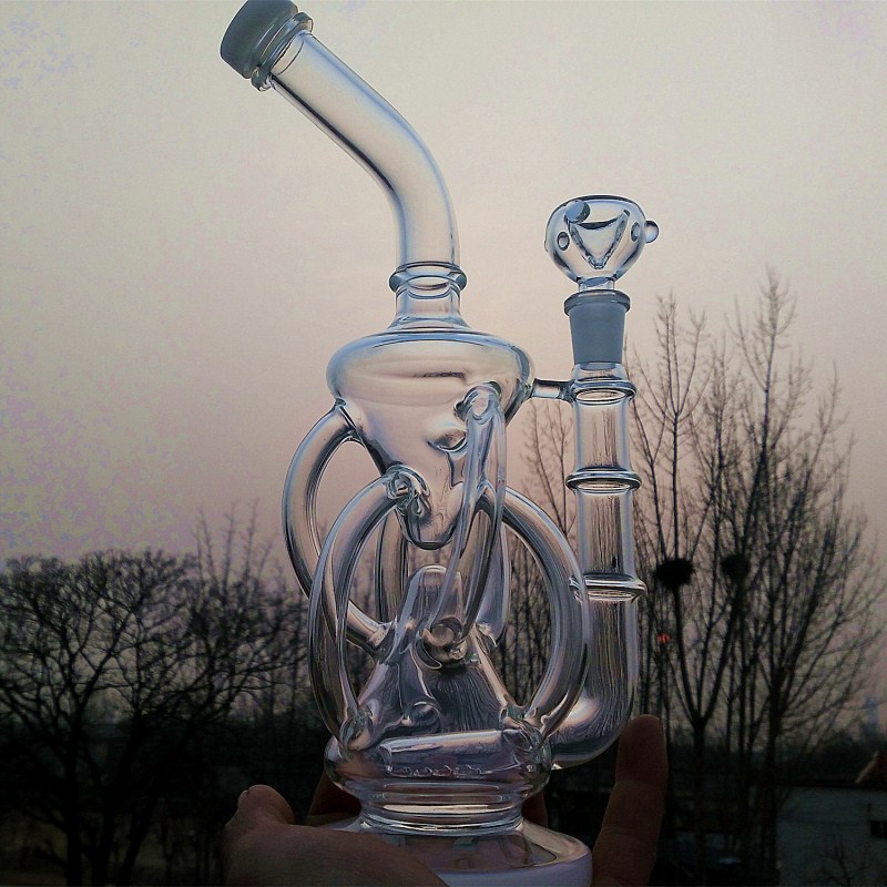 Oil Rigs Recycler water pipe High quality HourGlass bong Hybrid Two function Hand make glass art built in claim catchers joint 14.4mm
Oil Rigs Recycler water pipe High quality HourGlass bong Hybrid Two function Hand make glass art built in claim catchers joint 14.4mm