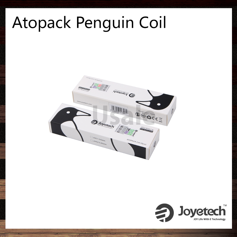 Joyetech Atopack Coil Head JVIC2 DL 0.25ohm JVIC1 MTL 0.6ohm Replacement Atopck Penguin Coils 100% Original
Joyetech Atopack Coil Head JVIC2 DL 0.25ohm JVIC1 MTL 0.6ohm Replacement Atopck Penguin Coils 100% Original