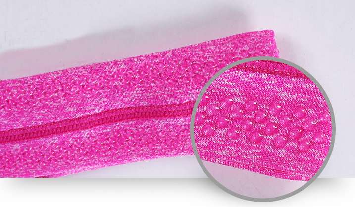 2023 Sport Headbands Yoga Hair Elastics Jogging Turbans Sweatbands Hair Bands Fashion Sport Anti-slip Headbands Colorful Bulk Purchase Sport
