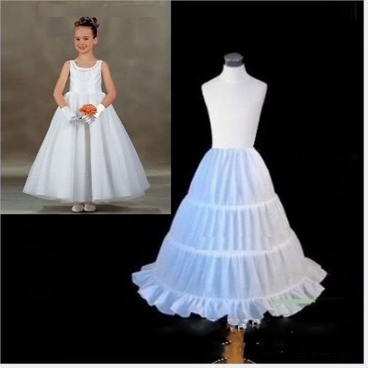 Three Hoops Little Girls's Petticoat Cheap Underwear for Girls Dresses Elastic Waist Ball Gown Flower Girls Dress Accesories, White
Three Hoops Little Girls's Petticoat Cheap Underwear for Girls Dresses Elastic Waist Ball Gown Flower Girls Dress Accesories, White