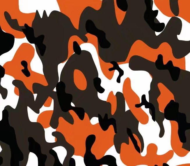 Small Pattern Camo / Camoufalge Vinyl For MOTOR Wrap Film With air bubble free CAMO film for Bike laptop Covering Sticker 1.52X30M (5x98ft)