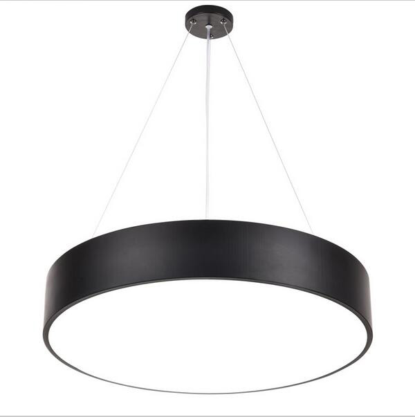 Modern Minimalism LED Pendant Lamp Round Chandeliers Black Lighting Fixtures for Office Study Room Livingroom Bedroom AC85-265V
Modern Minimalism LED Pendant Lamp Round Chandeliers Black Lighting Fixtures for Office Study Room Livingroom Bedroom AC85-265V