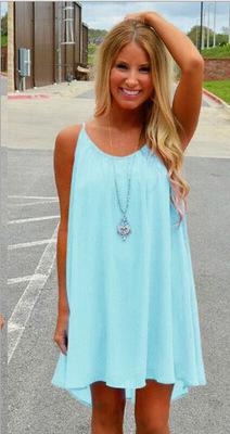 New Fashion Sexy Casual Dresses Women Summer Casual Sleeveless Evening Party Beach Dress Short Chiffon Mini Dress Womens Clothing Apparel
New Fashion Sexy Casual Dresses Women Summer Casual Sleeveless Evening Party Beach Dress Short Chiffon Mini Dress Womens Clothing Apparel