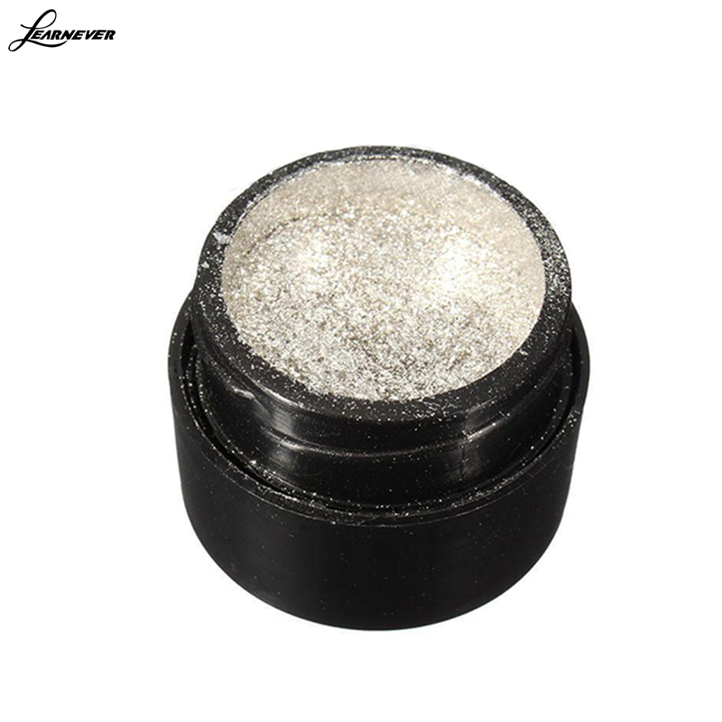 3g Silver Mirror Powder Metallic Effect Dust Chrome Pigment Shinning Nail Art