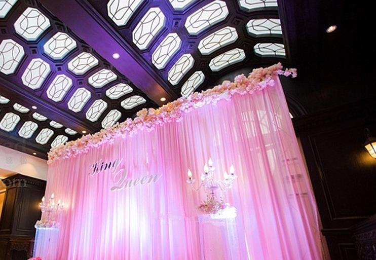 Stainless steel retractable background bracket of the wedding background the curtain of the curtain frame free shipping WQ09