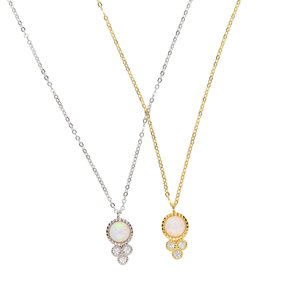 simple delicate cross thin chain 925 sterling silver white fire opal round pendant silver gold women necklace
simple delicate cross thin chain 925 sterling silver white fire opal round pendant silver gold women necklace