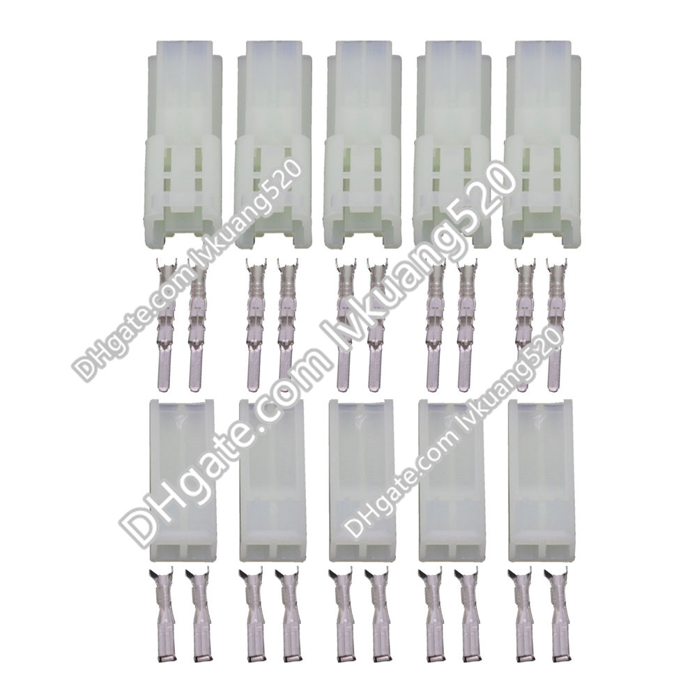 5 Sets 2 Pin Electronic Female and Male Automotive Connector Auto Household Connector Crimp Terminal Connector DJY7021A-2.3-11/21
5 Sets 2 Pin Electronic Female and Male Automotive Connector Auto Household Connector Crimp Terminal Connector DJY7021A-2.3-11/21
