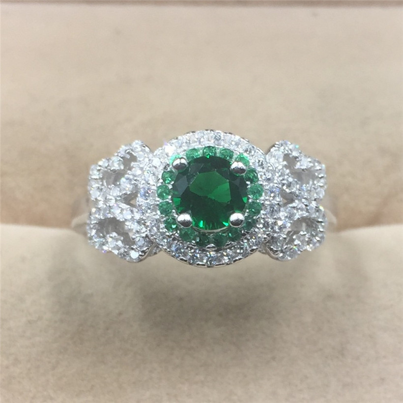 Fine Jewlery Brand 100% silod Sterling silver Diamond CZ ring Luxury 1.2ct Emerald gemstone ring Engagement wedding bried ring for women
Fine Jewlery Brand 100% silod Sterling silver Diamond CZ ring Luxury 1.2ct Emerald gemstone ring Engagement wedding bried ring for women