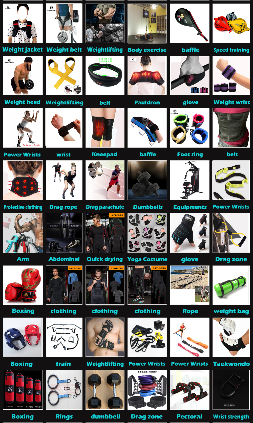 Wholesale- Weightlifting barbell belt Wristband Sport Professional Training Hand Bands Wrist Support Straps Wraps Guards For Gym Fitness