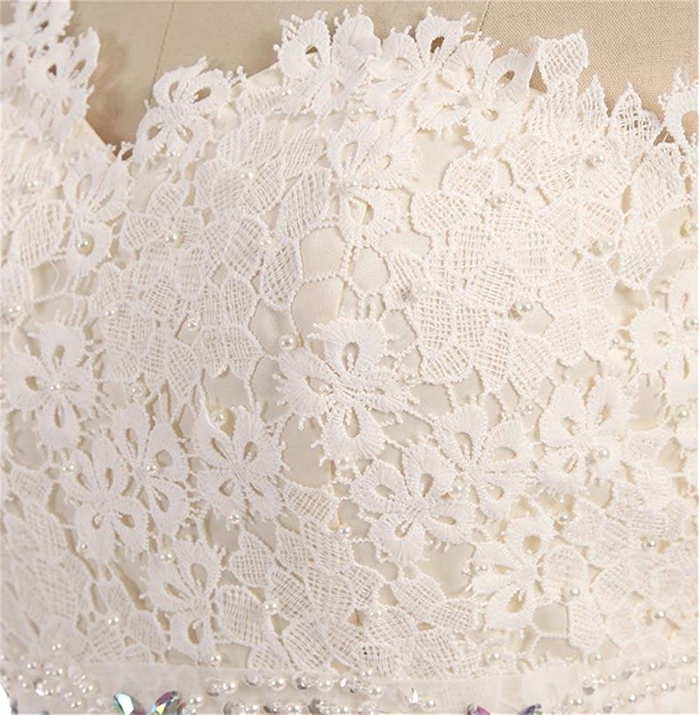 2017 Cheap Lace Short Prom Party Dresses Homecoming Plus Size Beaded Crystals Graduation Gown Cocktail Party Gown QC119