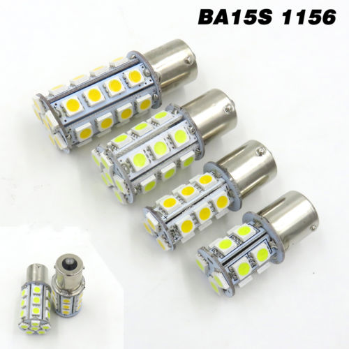

Pack of 10, BA15S 1156 1141 White / Warm white 2W 3W 4W 5W 13/18/24/30 5050 SMD LED Light Bulb DC12V Interior Lights