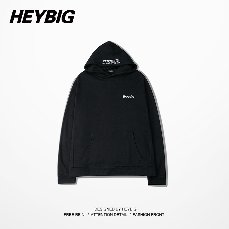 Wholesale- Oversized Extra Long Sleeve Men Sweatshirt Hooded Loose Lazy hoodies HEYBIG hip hop male clothing