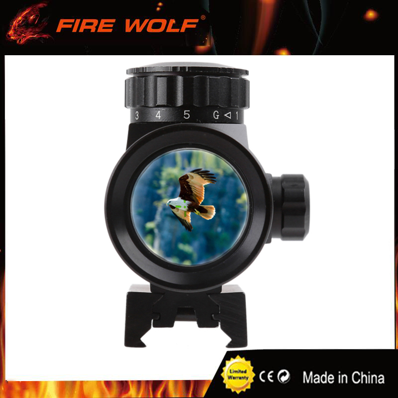 FIRE WOLF 1x40RD Riflescope Tactical Holographic Red Green Dot Sight Scope Project 20/11mm Rail Mount for Gun Hunting Airsoft
FIRE WOLF 1x40RD Riflescope Tactical Holographic Red Green Dot Sight Scope Project 20/11mm Rail Mount for Gun Hunting Airsoft