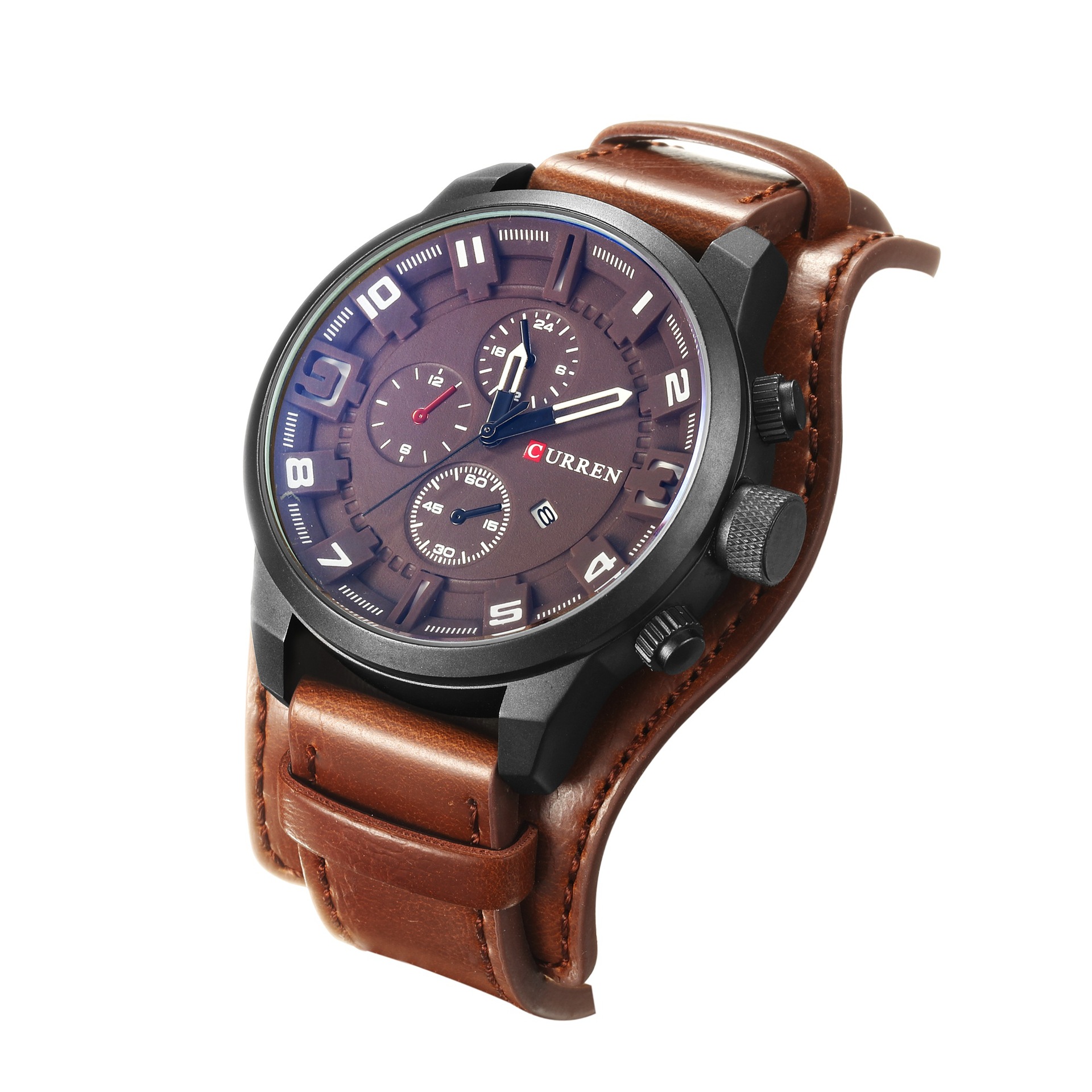 Wristwatches Relogio Masculino Curren 8225 Mens Famous Sumptuous Men's Sport Leather Casual Men Clock Quartz Watch, As picture
Wristwatches Relogio Masculino Curren 8225 Mens Famous Sumptuous Men's Sport Leather Casual Men Clock Quartz Watch, As picture