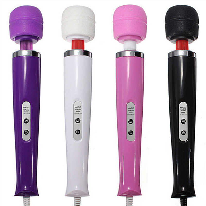 10 Speed Magic Wand Travel G-spot stimulation Massager Wired Style Personal Body Vibrator Sex Toy Product Free shipping