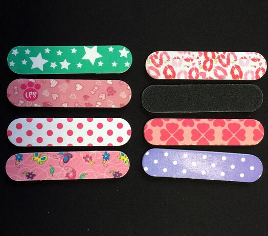 Nail File Buffer Sanding Washable Manicure Tool Nail Art Polish Sandpaper Strip Bar Set Polishing KD1