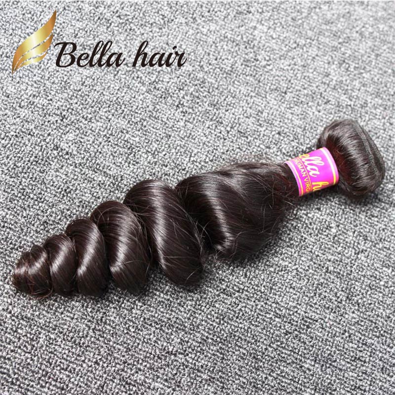 9A Brazilian Hair Weft 1PC/Lot Remy Virgin Human Natural Black Color Loose Wave Curl Bundles Retail BellaHair, Natural color
9A Brazilian Hair Weft 1PC/Lot Remy Virgin Human Natural Black Color Loose Wave Curl Bundles Retail BellaHair, Natural color