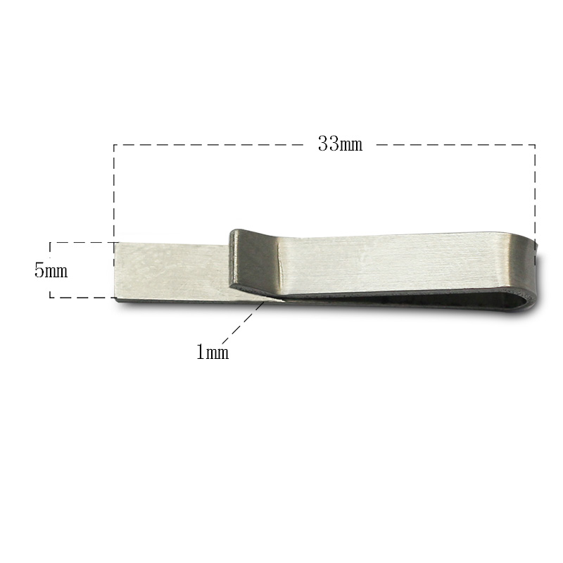 Beadsnice Stainless Steel Tie Clips Men's Accessories Children tie bar personalized Skinny Gift Handmade Findings ID36073