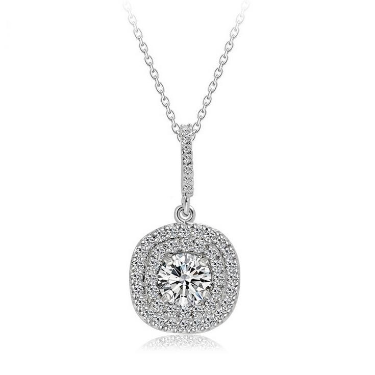 2017 New Top Selling Luxury Jewelry 925 Sterling Silver Pave Stunning White Sapphire CZ Diamond Gemstones Women Necklace Pendant With Chain
2017 New Top Selling Luxury Jewelry 925 Sterling Silver Pave Stunning White Sapphire CZ Diamond Gemstones Women Necklace Pendant With Chain