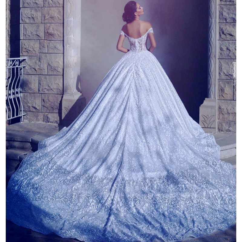 Gorgeous Lace Ball Gown Wedding Dresses Beads Lace Applique Elegant Off Shoulder A-Line Wedding Dress Charming Chapel Train Bridal Gowns, Pink
Gorgeous Lace Ball Gown Wedding Dresses Beads Lace Applique Elegant Off Shoulder A-Line Wedding Dress Charming Chapel Train Bridal Gowns, Pink