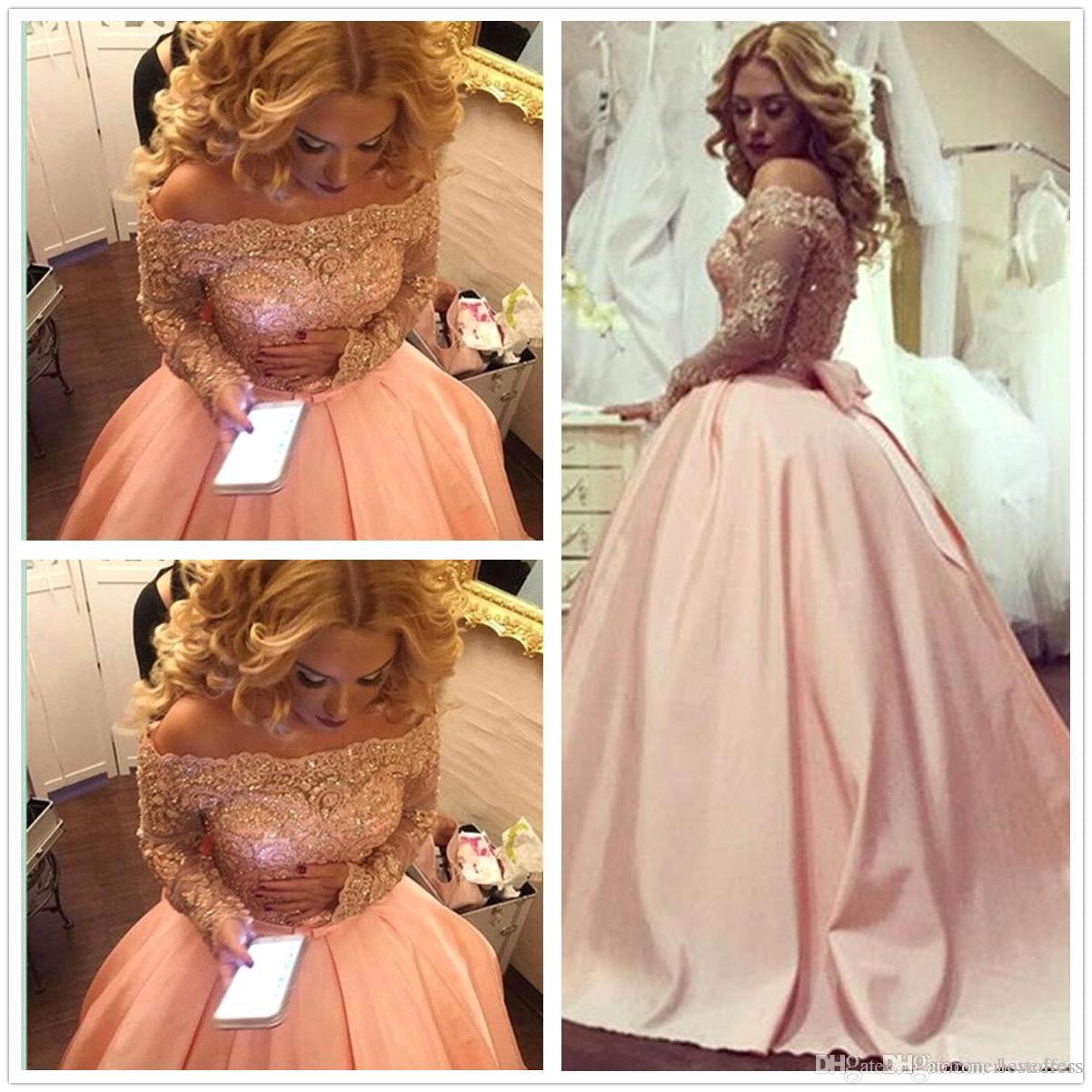 New Arrival Arabic Blush Pink Long Evening Dresses Sequins Long Illusion Sleeves Off Shoulder Beading Crystals Formal Cheap Prom Dresses, Sage
New Arrival Arabic Blush Pink Long Evening Dresses Sequins Long Illusion Sleeves Off Shoulder Beading Crystals Formal Cheap Prom Dresses, Sage