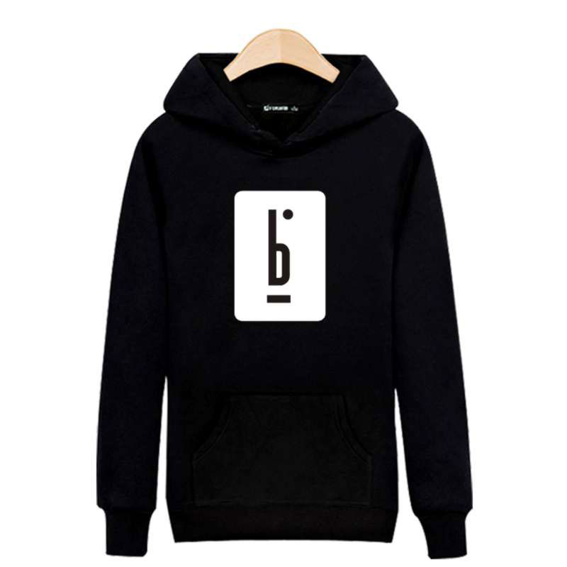 Wholesale- PIGALLE Harajuku Sweatshirt Black for Street Wear Hoodies Men Luxury ray 3XL