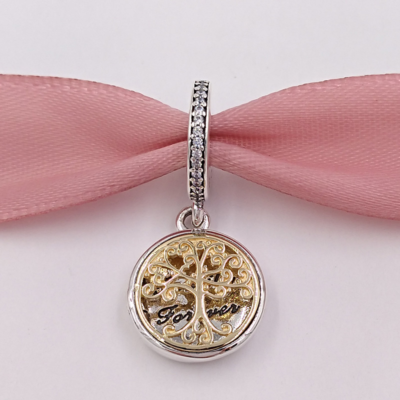 925 Silver Beads Silver &14K Gold Family Roots Pendant Charm Fits European Pandora Style Jewelry Bracelets & Necklace 791988CZ
925 Silver Beads Silver &14K Gold Family Roots Pendant Charm Fits European Pandora Style Jewelry Bracelets & Necklace 791988CZ