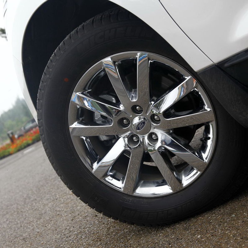 For Ford Edge Explorer Wheel Hub Center Cap Wheel Case Covers Emblem 66mm Electroplate/Silver/Black 4PCS/SET