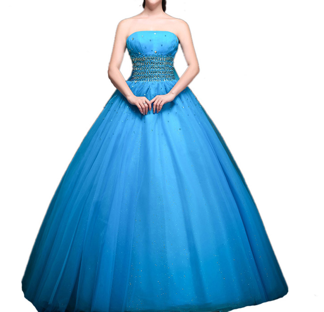2019 New Fashion Strapless Ball Gown Quinceanera Dresses Sky Waist Crystals Sequins Lace Up Princess Dress With Big Back Bow Debutante Gowns, White
2019 New Fashion Strapless Ball Gown Quinceanera Dresses Sky Waist Crystals Sequins Lace Up Princess Dress With Big Back Bow Debutante Gowns, White