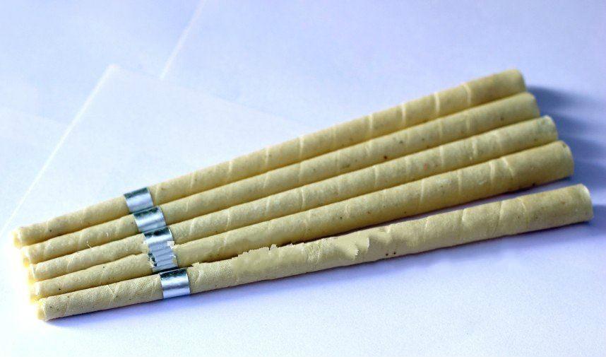 Authentic pure beewax ear candle with protective disc organic unbleached muslin fabric 142pcs/lot free shipping