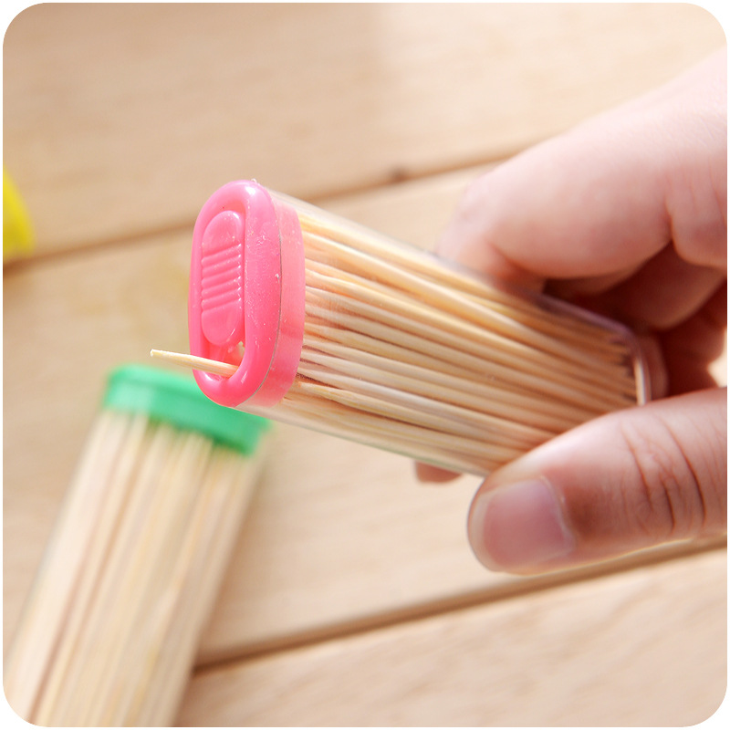 Wholesale- 90 pcs/pack Creative Portable Pocket Toothpick Household Disposable Toothpicks