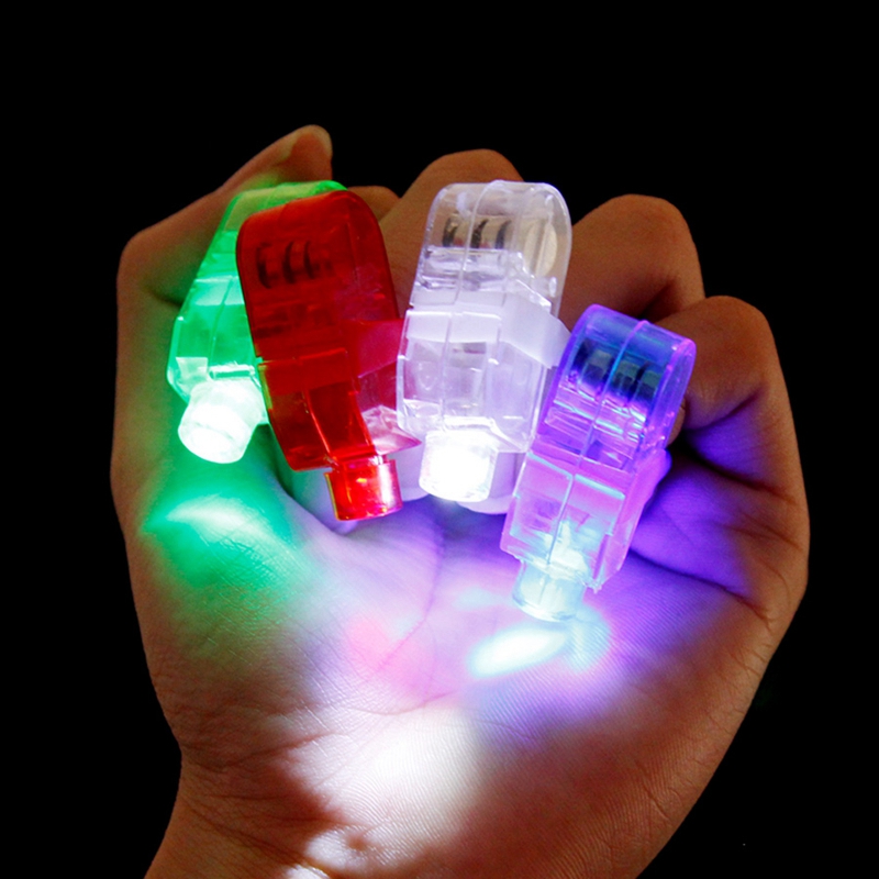 Edison2011 Cheapest Laser Finger Light LED Light Laser Finger Lamp Beams Ring Torch For Party 4XColors от DHgate WW