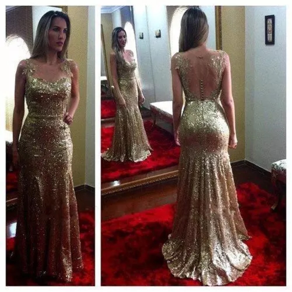 Hot Sale Long Gold Evening Dresses 2016 Sequins A-line Formal Party Gowns Lace Floor Length Bridesmaid Dress Formal Prom Dress CS005, Purple
Hot Sale Long Gold Evening Dresses 2016 Sequins A-line Formal Party Gowns Lace Floor Length Bridesmaid Dress Formal Prom Dress CS005, Purple