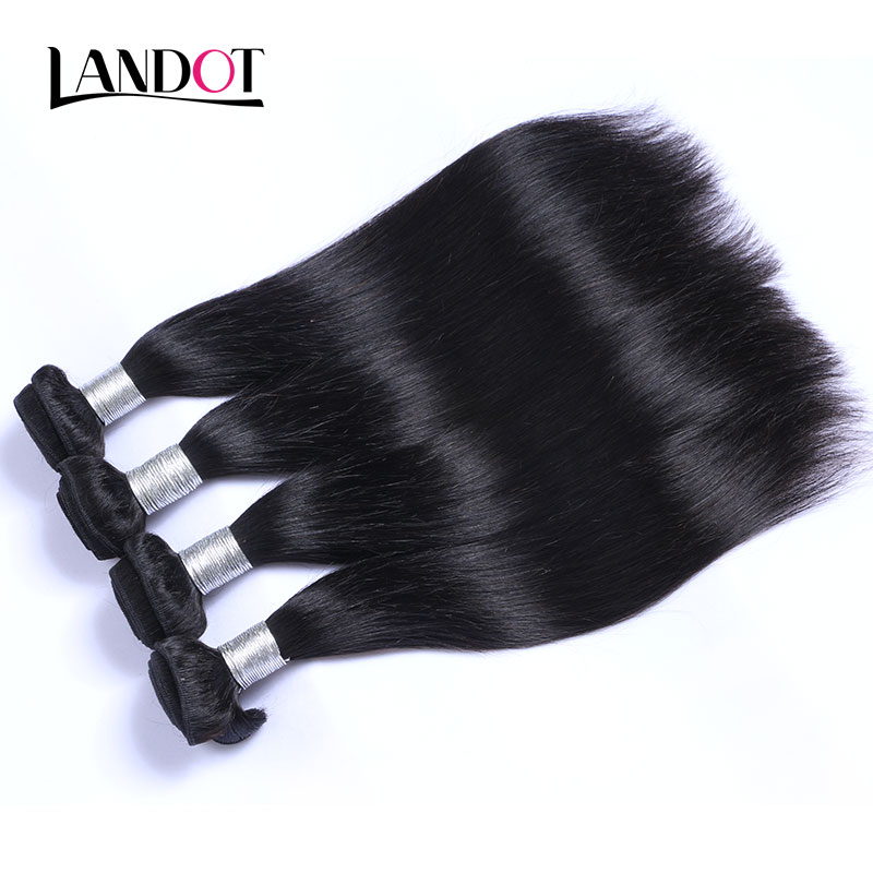 Cheap Malaysian Straight Virgin Hair Unprocessed Human Hair Weave Bundles Malaysian Straight Remy Extensions Landot Hair Products