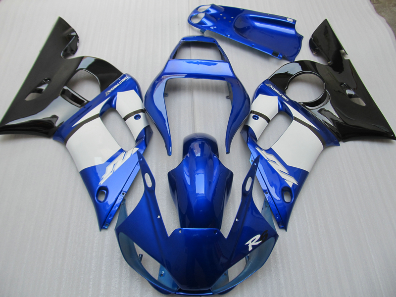 Fairing kit for Yamaha YZF R6 98 99 00 01 02 blue white black bodywork fairings set YZFR6 1998-2002 OT01, Same as picture
Fairing kit for Yamaha YZF R6 98 99 00 01 02 blue white black bodywork fairings set YZFR6 1998-2002 OT01, Same as picture