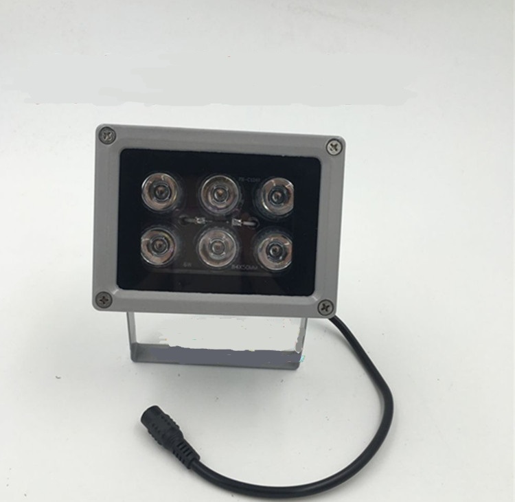 Waterproof Surveillance Camera 6 Infrared Array led IR illuminator Night Vision Fill Light Free Shipping