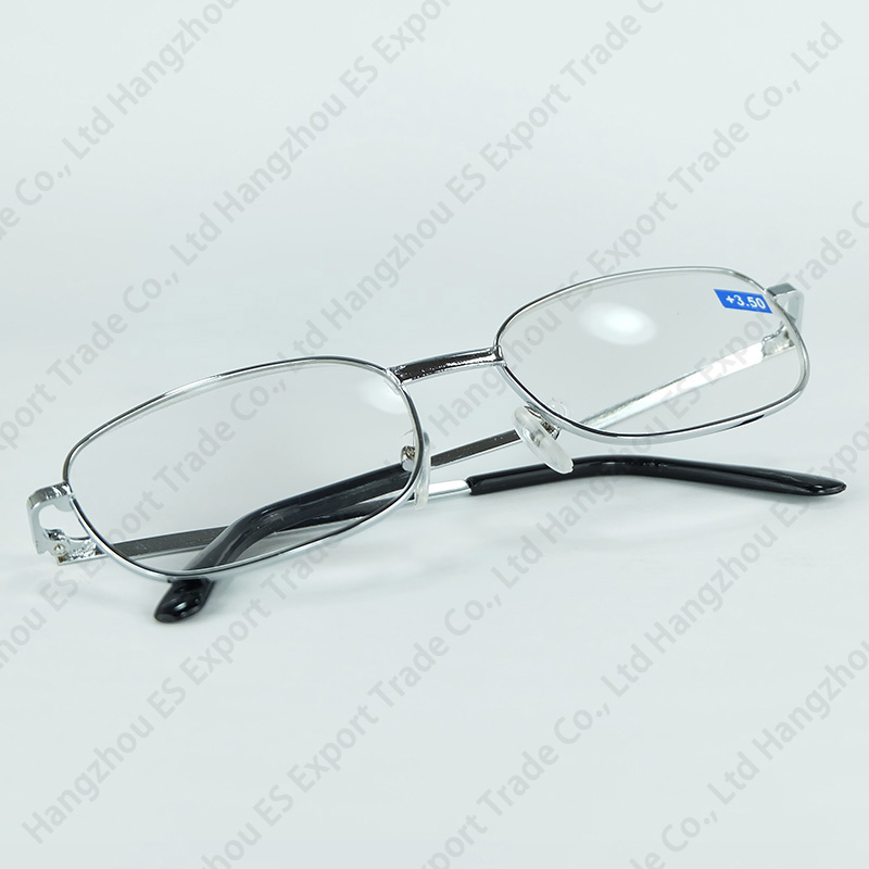 Full Metal Rim Standard Olders Reading Glasses With Power Lenses Golden And Silver 2 Colors Frame Mixed Wholesale