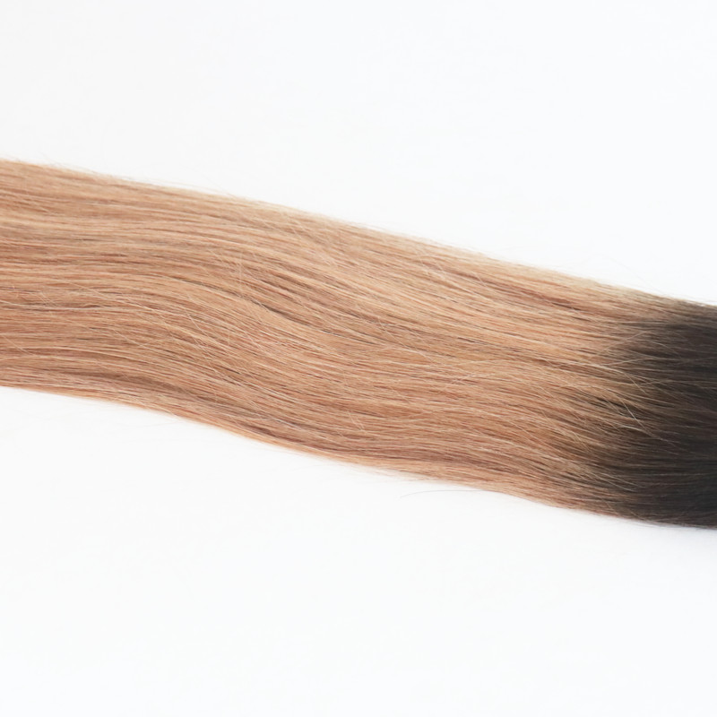 Balayage Color #2#6#27 Fashion Color Hair Weaving Hair Weft Remy Straight Hair Extension 100G Per Bundle In Stock