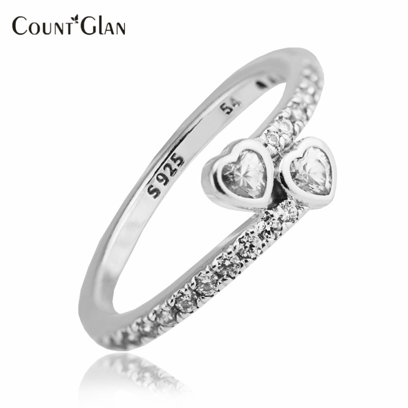 2017 New Style Forever Hearts Silver Rings with Clear CZ Original 100% 925 Sterling Silver Jewelry DIY Wedding Rings, Slivery;golden
2017 New Style Forever Hearts Silver Rings with Clear CZ Original 100% 925 Sterling Silver Jewelry DIY Wedding Rings, Slivery;golden