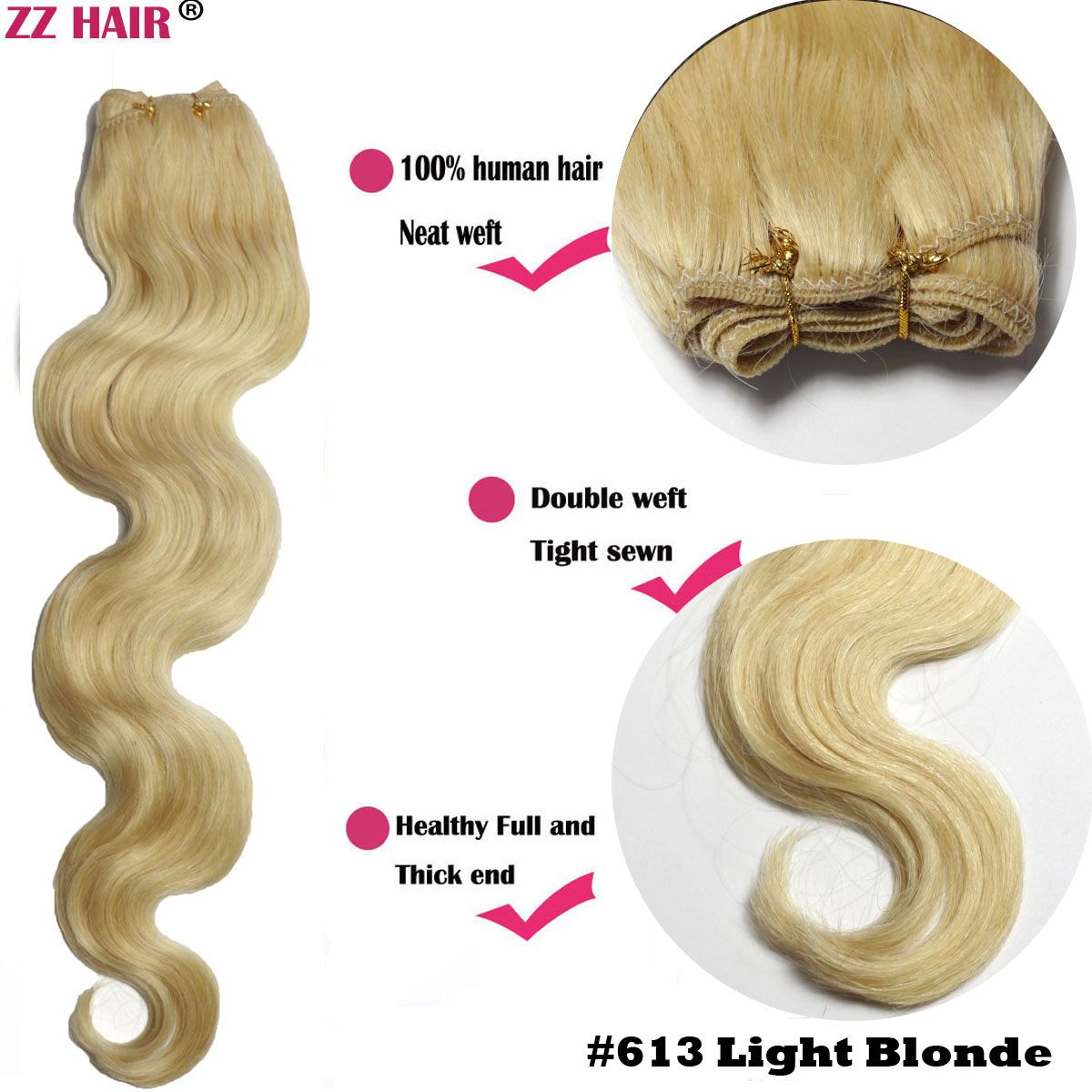 16-28inches 100g/Pcs 100% Remy Human Hair Weft Weaving Extensions Straight Natural Silk Non-clips