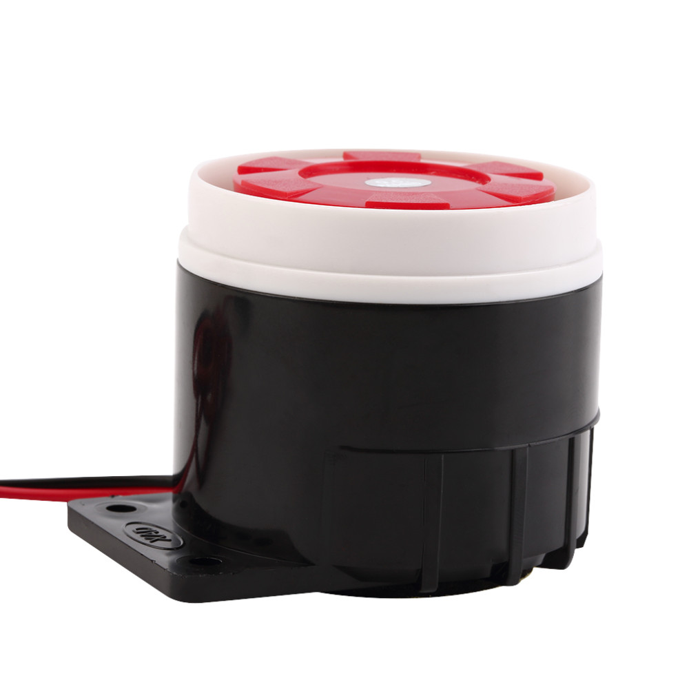 2017 Wired Alarm Strobe Sound Siren Home Security Protect System Flashing Light 120dB DC 12V New