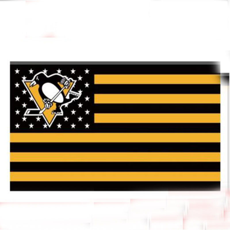 3Ftx5Ft Pittsburgh Penguins US Flag Star and Stripe Flag Banner 100D Polyester Flag Metal Grommets Decorations
3Ftx5Ft Pittsburgh Penguins US Flag Star and Stripe Flag Banner 100D Polyester Flag Metal Grommets Decorations