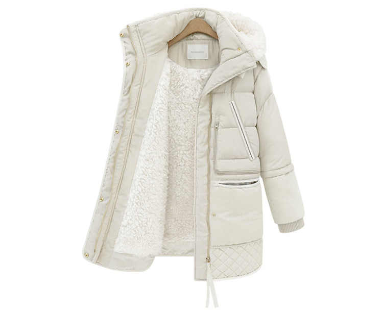 Winter Thick Cotton-Padded Coat Women Down Jacket Overcoat