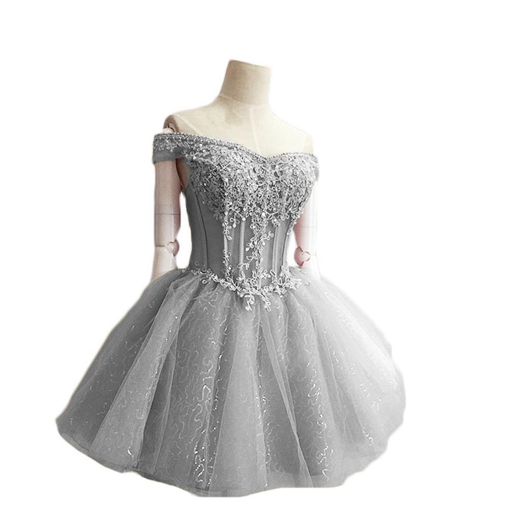 Sexy Mini Homecoming Dresses Sweetheart Appliques Crystal Beaded Ball Graduation Prom Party Gown QC506
