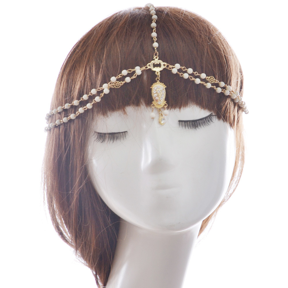 10 PCS Wholesale Crystal Pearls Jewelry Bridal Headbands Headpieces For Bride Bridal Wedding Hair Head Pieces Wedding Accessories for Women