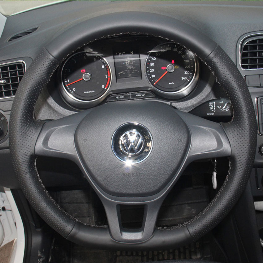 Steering wheel cover Case for Volkswagen VW Passat old Passat B5 B6 Genuine leather DIY Car styling Wheel cover Hand sewing
Steering wheel cover Case for Volkswagen VW Passat old Passat B5 B6 Genuine leather DIY Car styling Wheel cover Hand sewing