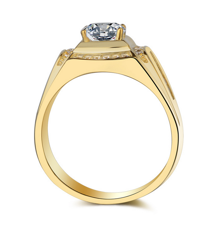 Size 8/9/10/11/12/13 Luxury Jewelry 925 Sterling Silver Round Cut White Topaz Zirconia CZ Diamond Gemstones Boss Wedding Pave Band Ring Gift