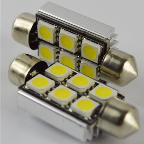 50X36 mm Canbus Error Free Festoon Dome 6 LED 5050 SMD White Lights Bulb Lamp Festoon Dome Light
50X36 mm Canbus Error Free Festoon Dome 6 LED 5050 SMD White Lights Bulb Lamp Festoon Dome Light